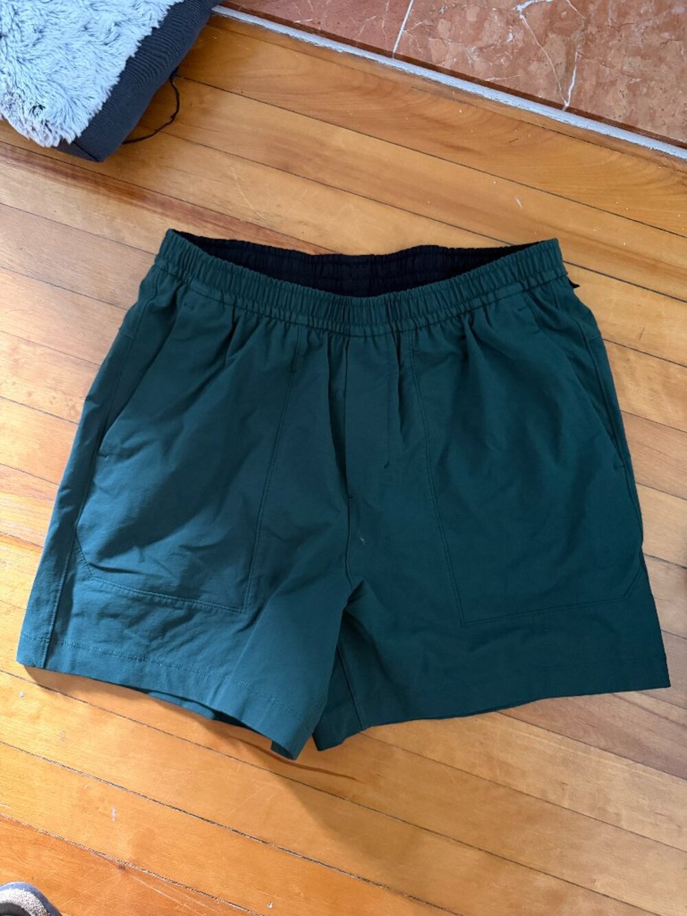 Lululemon Casual Shorts | Men's Medium | Forest Green | Elastic Waist